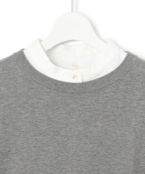 23区 / ニジュウサンク ニット・セーター | 【洗える】シャツ コンビネーション ニット | 詳細7
