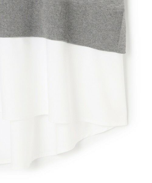 23区 / ニジュウサンク ニット・セーター | 【洗える】シャツ コンビネーション ニット | 詳細9