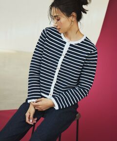 23区 / ニジュウサンク カーディガン・ボレロ | 【Oggi3月号掲載/洗える】ブークレコットン ニットジャケット