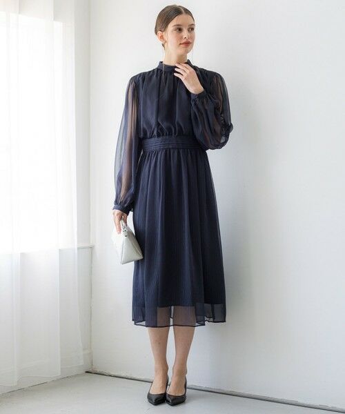 23区 / ニジュウサンク ドレス | 【APPLAUDIR】クレープシフォン ドレス | 詳細8