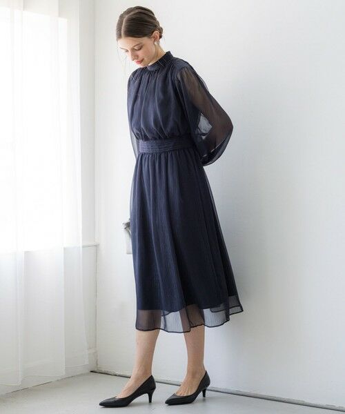 23区 / ニジュウサンク ドレス | 【APPLAUDIR】クレープシフォン ドレス | 詳細9