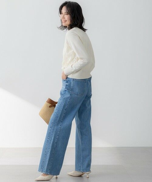 23区 / ニジュウサンク デニムパンツ | 【RED CARD TOKYO×23区/VERY3月号掲載】デニム ライン ワイドパンツ | 詳細16