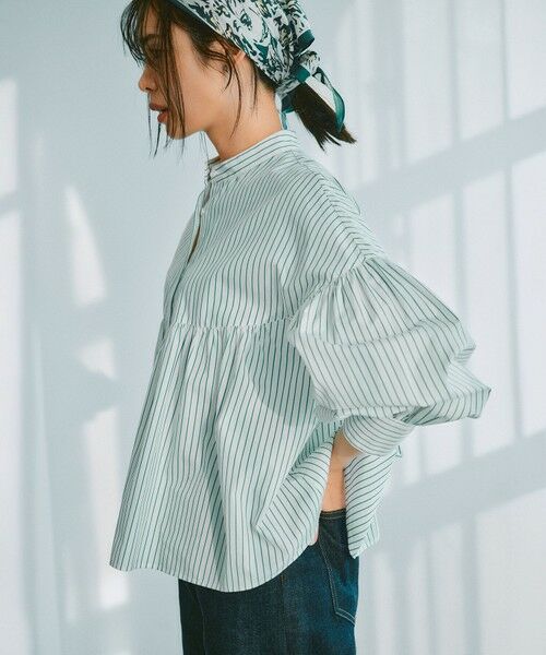 23区 / ニジュウサンク バンダナ・スカーフ | ニュアンスフラワー プリント シルク スカーフ | 詳細1