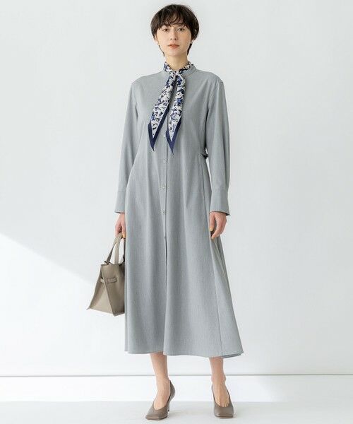 23区 / ニジュウサンク バンダナ・スカーフ | ニュアンスフラワー プリント シルク スカーフ | 詳細15