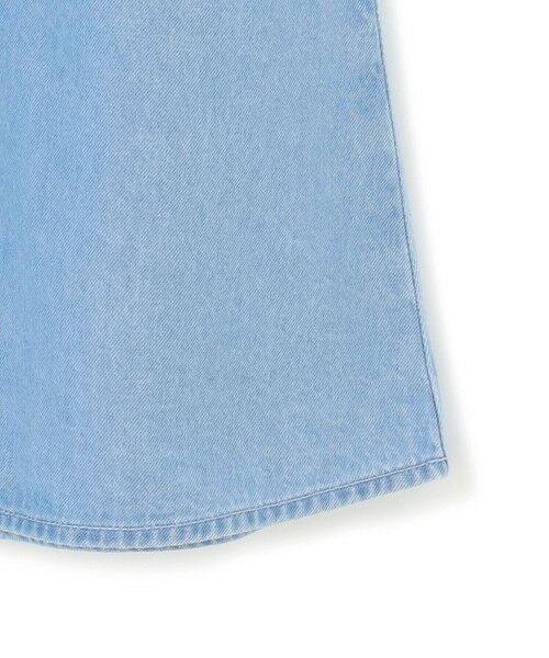 23区 / ニジュウサンク ミニ・ひざ丈スカート | 【洗える】ライトダンガリー フレア スカート | 詳細10