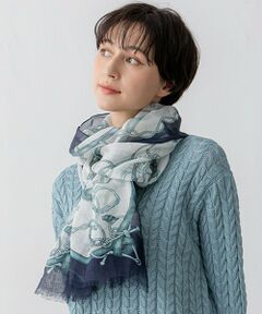 23区 / ニジュウサンク マフラー・ショール・スヌード・ストール | スカーフプリント ストール