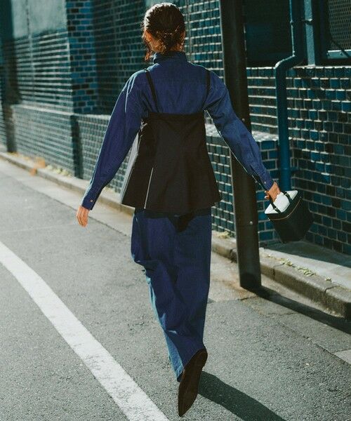 23区 / ニジュウサンク シャツ・ブラウス | 【洗える】スラブツイードストレッチ キャミソール ブラウス | 詳細5