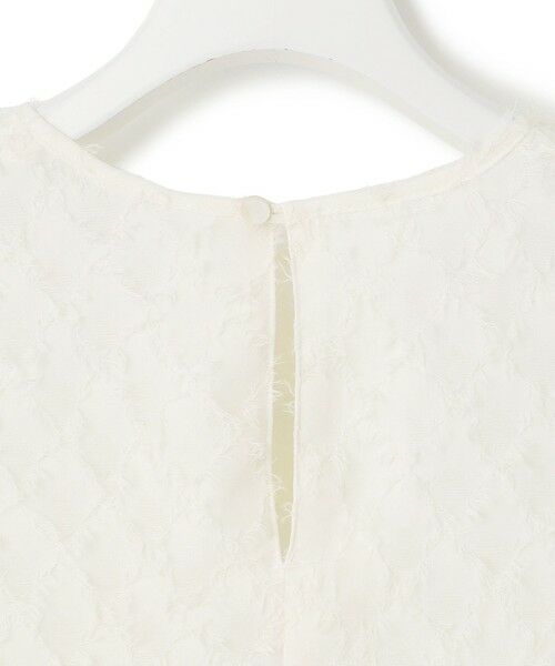23区 / ニジュウサンク シャツ・ブラウス | 【洗える】シアーカットジャカード ブラウス | 詳細7