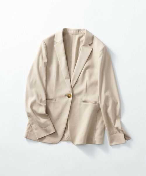 23区 / ニジュウサンク テーラードジャケット | 【セットアップ対応/防シワ性/洗える】アイアスマットストレッチ テーラード ジャケット | 詳細6