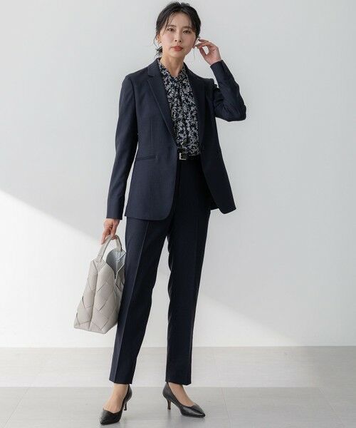 23区 / ニジュウサンク テーラードジャケット | 【セットアップ対応/防シワ性/洗える】アイアスマットストレッチ テーラード ジャケット | 詳細16