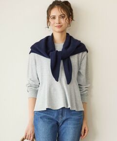 23区 / ニジュウサンク カットソー | 【SLOW/一部店舗限定】好評につき追加生産！ハイゲージテリー スウェット デザイン カットソー