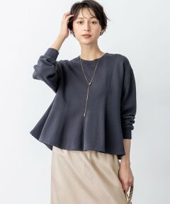 23区 / ニジュウサンク カットソー | 【SLOW/一部店舗限定】好評につき追加生産！ハイゲージテリー スウェット デザイン カットソー