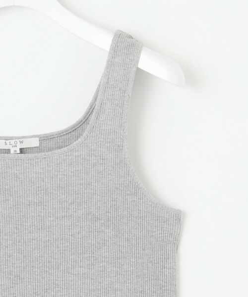 23区 / ニジュウサンク タンクトップ | 【SLOW/一部店舗限定】好評につき新色追加！ラメリブジャージー タンクトップ | 詳細16