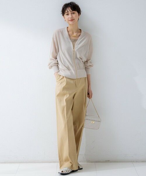 23区 / ニジュウサンク タンクトップ | 【SLOW/一部店舗限定】好評につき新色追加！ラメリブジャージー タンクトップ | 詳細24