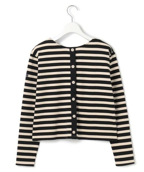 23区 / ニジュウサンク カットソー | 【CanCam４月号掲載/洗える】Armor-lux スムース バックボタン ボーダー カットソー | 詳細6