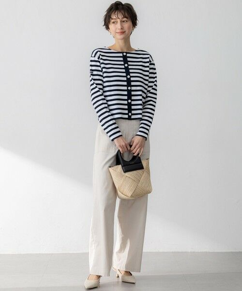 23区 / ニジュウサンク カットソー | 【CanCam４月号掲載/洗える】Armor-lux スムース バックボタン ボーダー カットソー | 詳細17