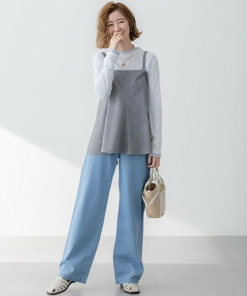 23区 / ニジュウサンク カットソー | 【Oggi5月号掲載/洗える】シアー レイヤード TEE | 詳細14