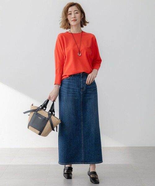 23区 / ニジュウサンク ニット・セーター | 【洗える】コンフォートストレッチ ドルマンスリーブ ニット | 詳細2