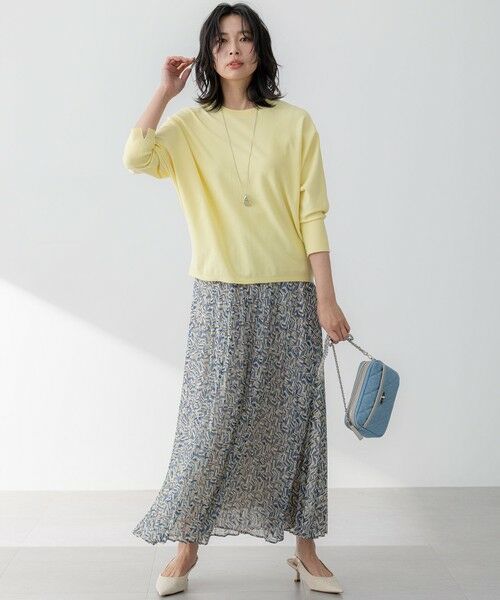 23区 / ニジュウサンク ニット・セーター | 【洗える】コンフォートストレッチ ドルマンスリーブ ニット | 詳細5