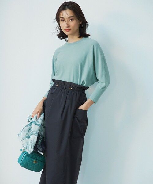 23区 / ニジュウサンク ニット・セーター | 【洗える】コンフォートストレッチ ドルマンスリーブ ニット | 詳細17