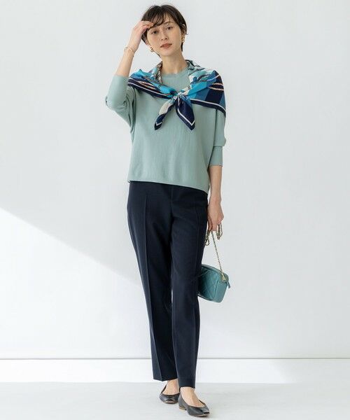 23区 / ニジュウサンク ニット・セーター | 【洗える】コンフォートストレッチ ドルマンスリーブ ニット | 詳細20