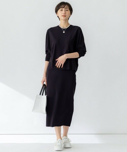 23区 / ニジュウサンク ニット・セーター | 【洗える】コンフォートストレッチ ドルマンスリーブ ニット | 詳細22