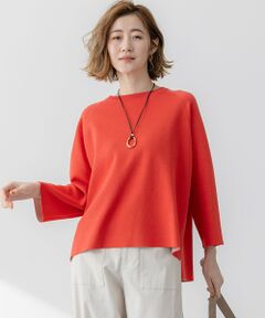 23区 / ニジュウサンク ニット・セーター | 【洗える】バイカラー リターンスリーブ ニット