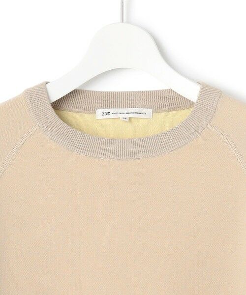 23区 / ニジュウサンク ニット・セーター | 【洗える】バイカラー リターンスリーブ ニット | 詳細7