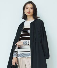 23区 / ニジュウサンク ニット・セーター | 【洗える】コットンポリエステルストレッチ オーバーサイズ ニット