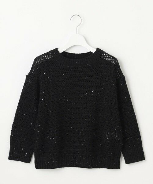 23区 / ニジュウサンク ニット・セーター | 【洗える】スパングル ボートネック ニット | 詳細8