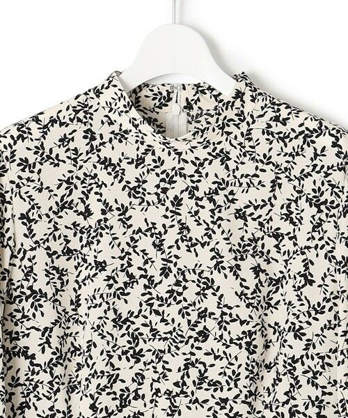 23区 / ニジュウサンク ロング・マキシ丈ワンピース | 【洗える】シャドーリーフプリント ワンピース | 詳細5