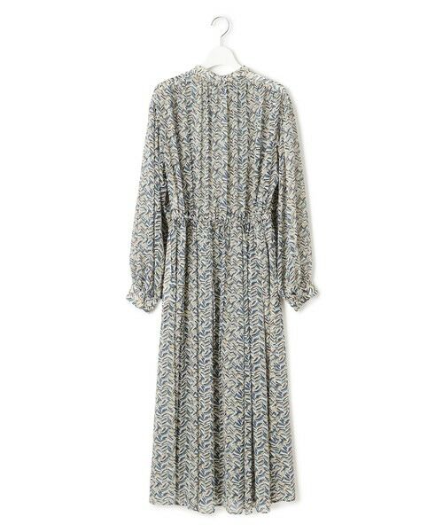 23区 / ニジュウサンク ロング・マキシ丈ワンピース | 【洗える】シアーヘリンボーンプリント ワンピース | 詳細6
