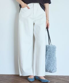 23区 / ニジュウサンク デニムパンツ | 【SLOW/一部店舗限定】LIGHT DENIM バレルワイド パンツ