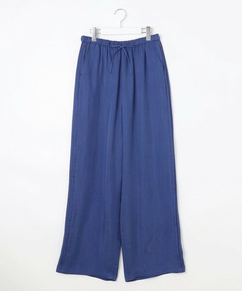 23区 / ニジュウサンク その他パンツ | 【SLOW/一部店舗限定】キュプラフィブリルクロス サイドライン ワイドパンツ | 詳細20