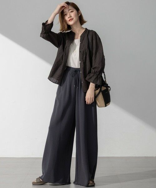 23区 / ニジュウサンク その他パンツ | 【SLOW/一部店舗限定】ハイゲージテリー スウェット パンツ | 詳細18