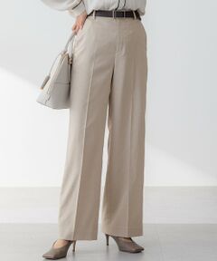 23区 / ニジュウサンク その他パンツ | 【セットアップ対応/防シワ性/洗える】アイアスマットストレッチ セミワイド パンツ