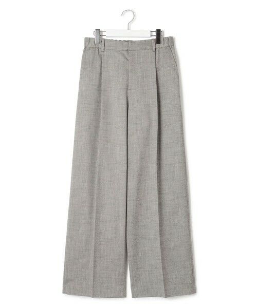 23区 / ニジュウサンク その他パンツ | 【セットアップ対応/洗える】スラブツイードストレッチ ワイド パンツ | 詳細9