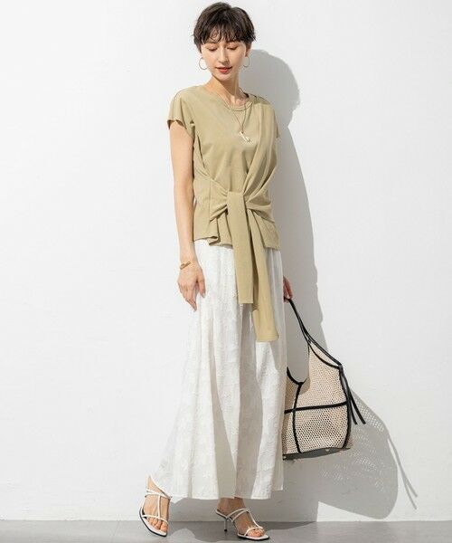 23区 / ニジュウサンク ミニ・ひざ丈スカート | 【SLOW/一部店舗限定】コットンジャカード スカート | 詳細6