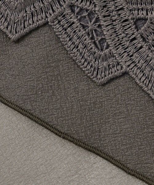 23区 / ニジュウサンク ミニ・ひざ丈スカート | 【洗える】ジオメトリックレース Iライン スカート | 詳細20