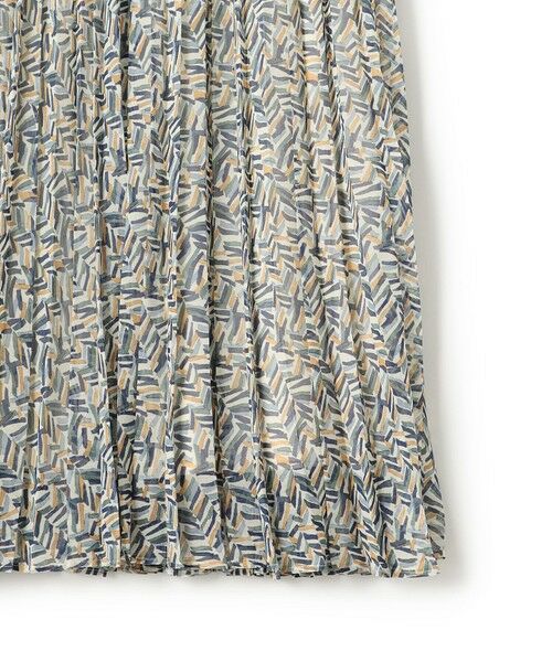 23区 / ニジュウサンク ロング・マキシ丈スカート | 【洗える】シアーヘリンボーンプリント プリーツ スカート | 詳細17