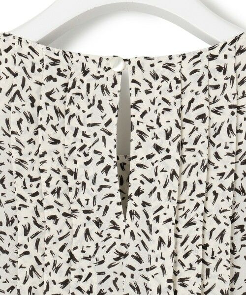 23区 / ニジュウサンク シャツ・ブラウス | 【接触冷感/吸水速乾】ペインティングプリント ブラウス | 詳細7