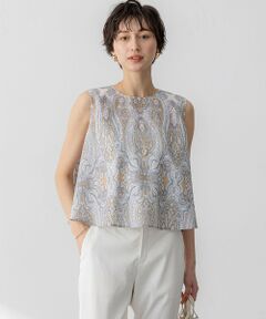 23区 / ニジュウサンク シャツ・ブラウス | 【洗える】Ratti ドローイング ペイズリー プリント ブラウス