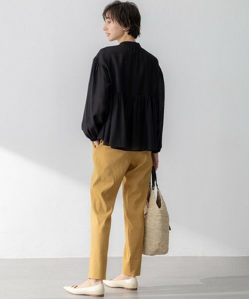 23区 / ニジュウサンク シャツ・ブラウス | 【WEB&一部店舗限定カラーあり】ソフトオーガンジー ボリューム ブラウス | 詳細2