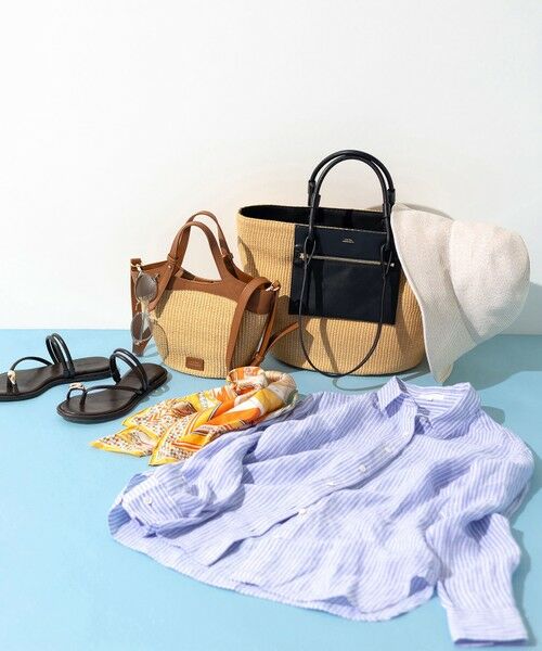 23区　トートバッグ★美品★ 雑材 トートバッグ （トートバッグ）｜23区 / ニジュウサンク