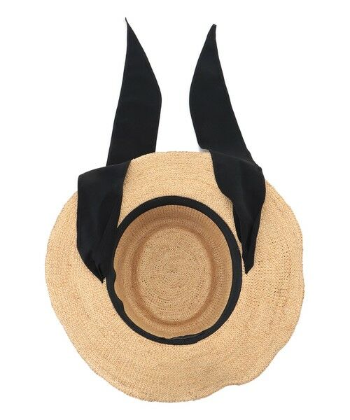 23区 / ニジュウサンク ハット | 【Oggi8月号掲載/UVケア】ラフィア リボン ハット | 詳細12