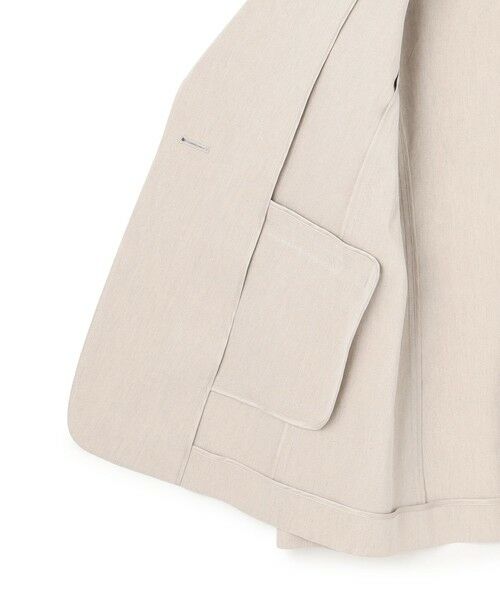 23区 / ニジュウサンク テーラードジャケット | 【洗える】リネンレーヨンストレッチ テーラード ジャケット | 詳細7