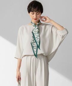 23区 / ニジュウサンク カットソー | 【吸水速乾/UVカット/接触冷感】ストレッチジョーゼット ドルマン カットソー