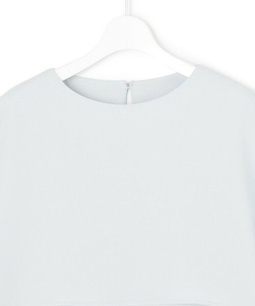 23区 / ニジュウサンク カットソー | 【吸水速乾/UVカット/接触冷感】ストレッチジョーゼット  ケープデザイン カットソー | 詳細16