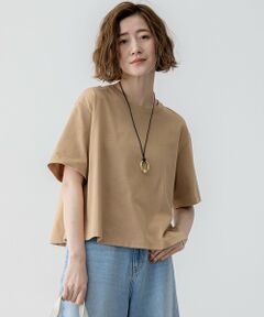 23区 / ニジュウサンク カットソー | 【GLOW6月号掲載/洗える】スビンギザコットン クロップド Tシャツ