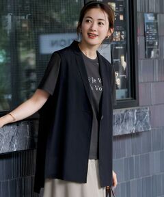 23区 / ニジュウサンク カットソー | 【洗える】カラーロゴ Tシャツ